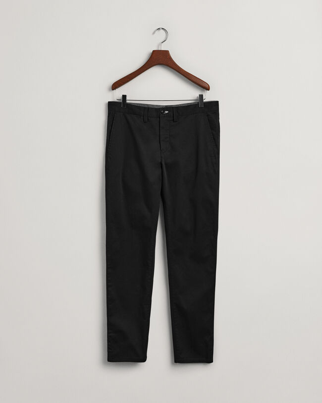 Pantaloni chino Hallden in twill slim fit