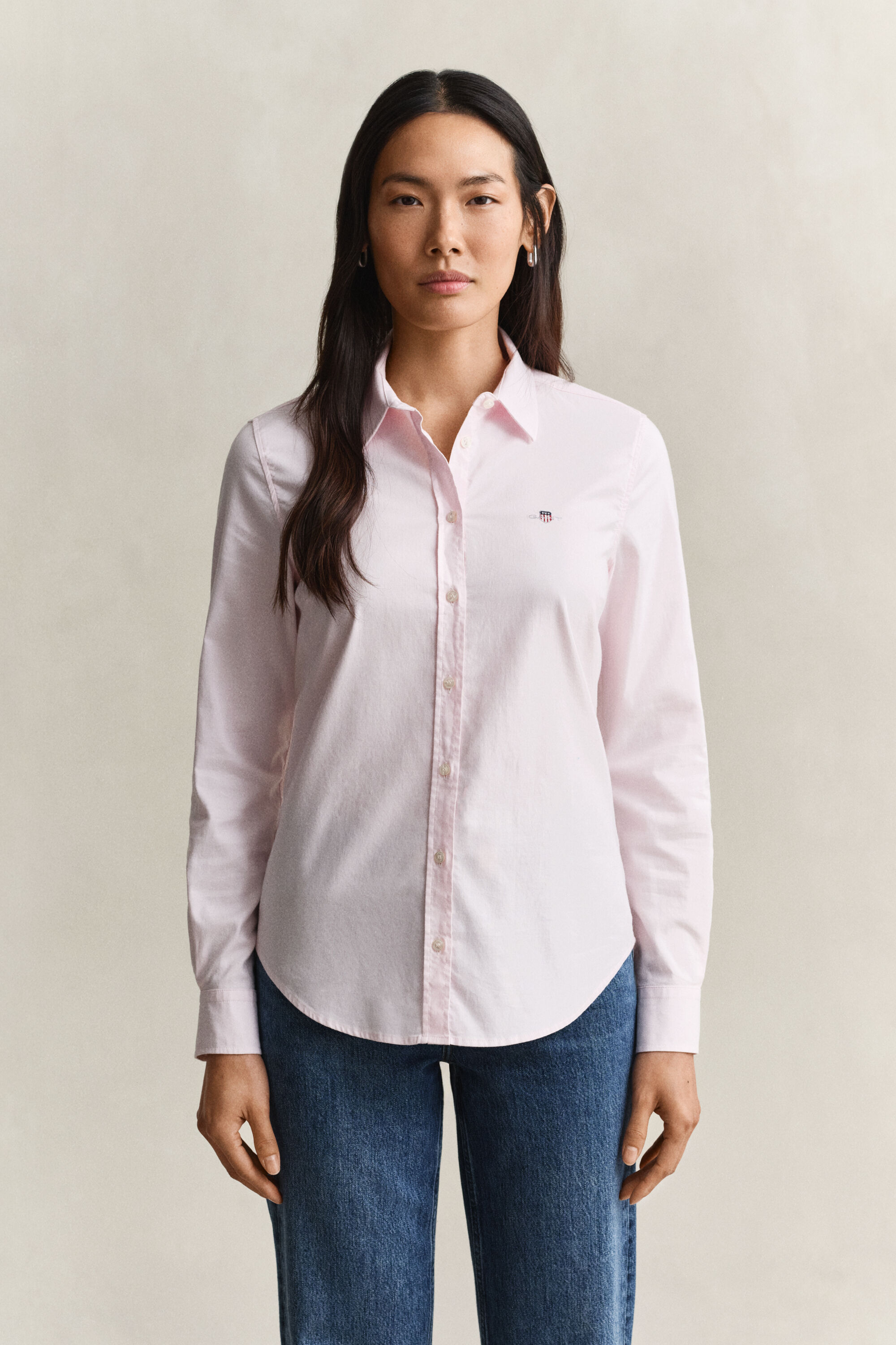 Camicia Oxford elasticizzata