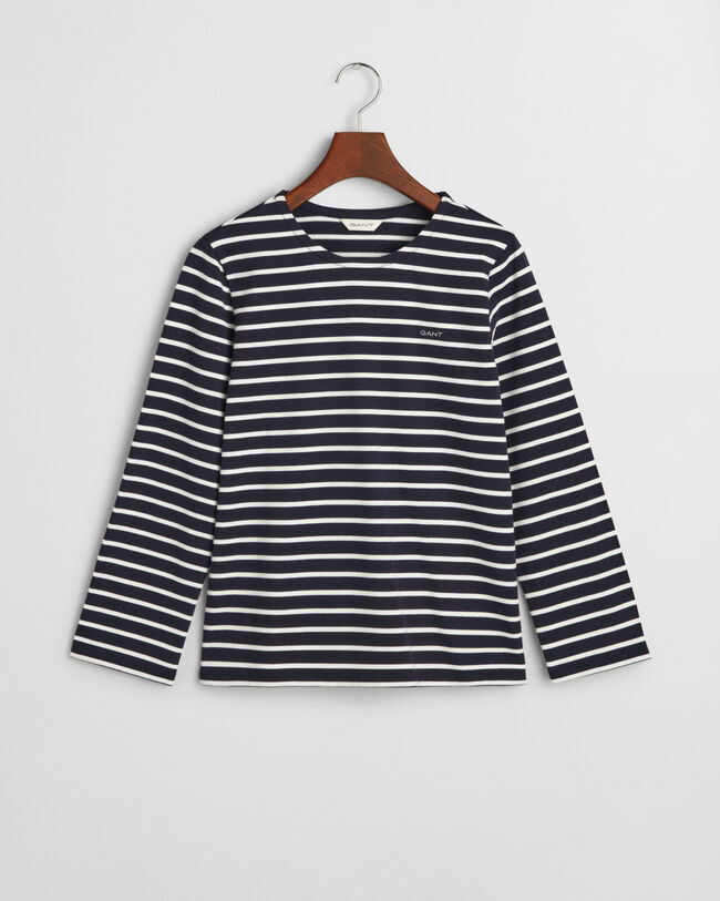 T-shirt Breton con maniche a 3/4