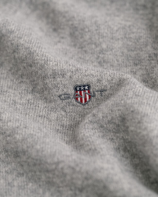 Maglia con scollo a V in finissima lana d’agnello