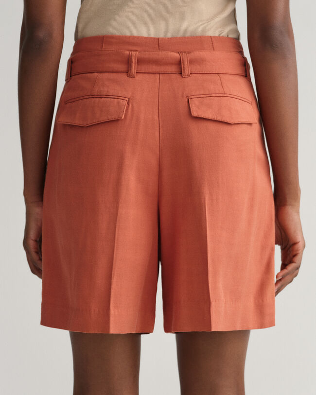 Pantaloncini con cintura relaxed fit