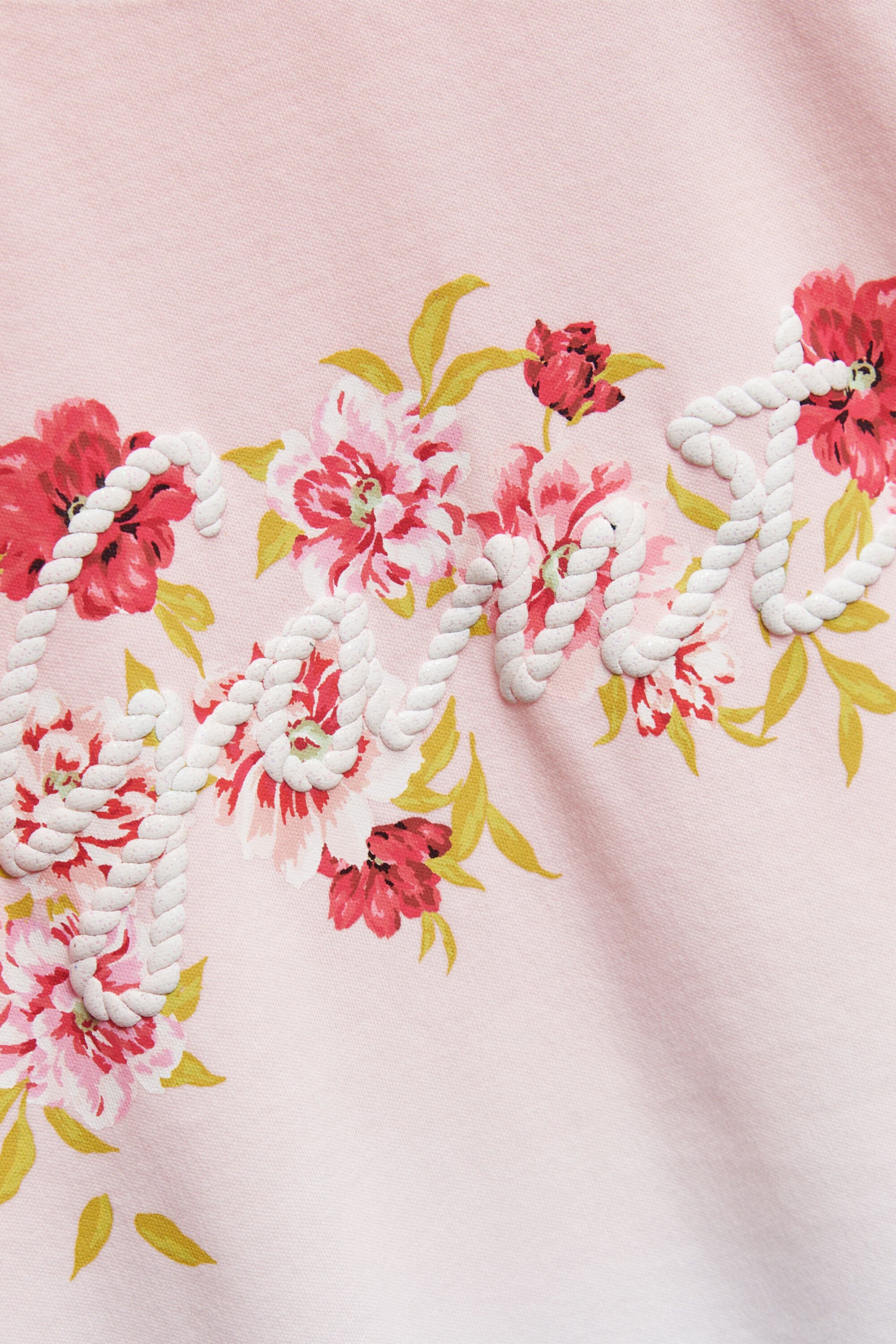 T-shirt con stampa floreale Teen Girls