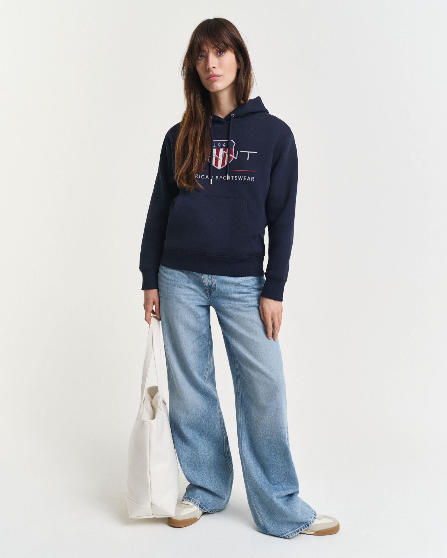 Felpa Archive Shield con cappuccio