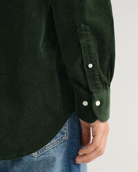 Camicia in velluto a coste regular fit