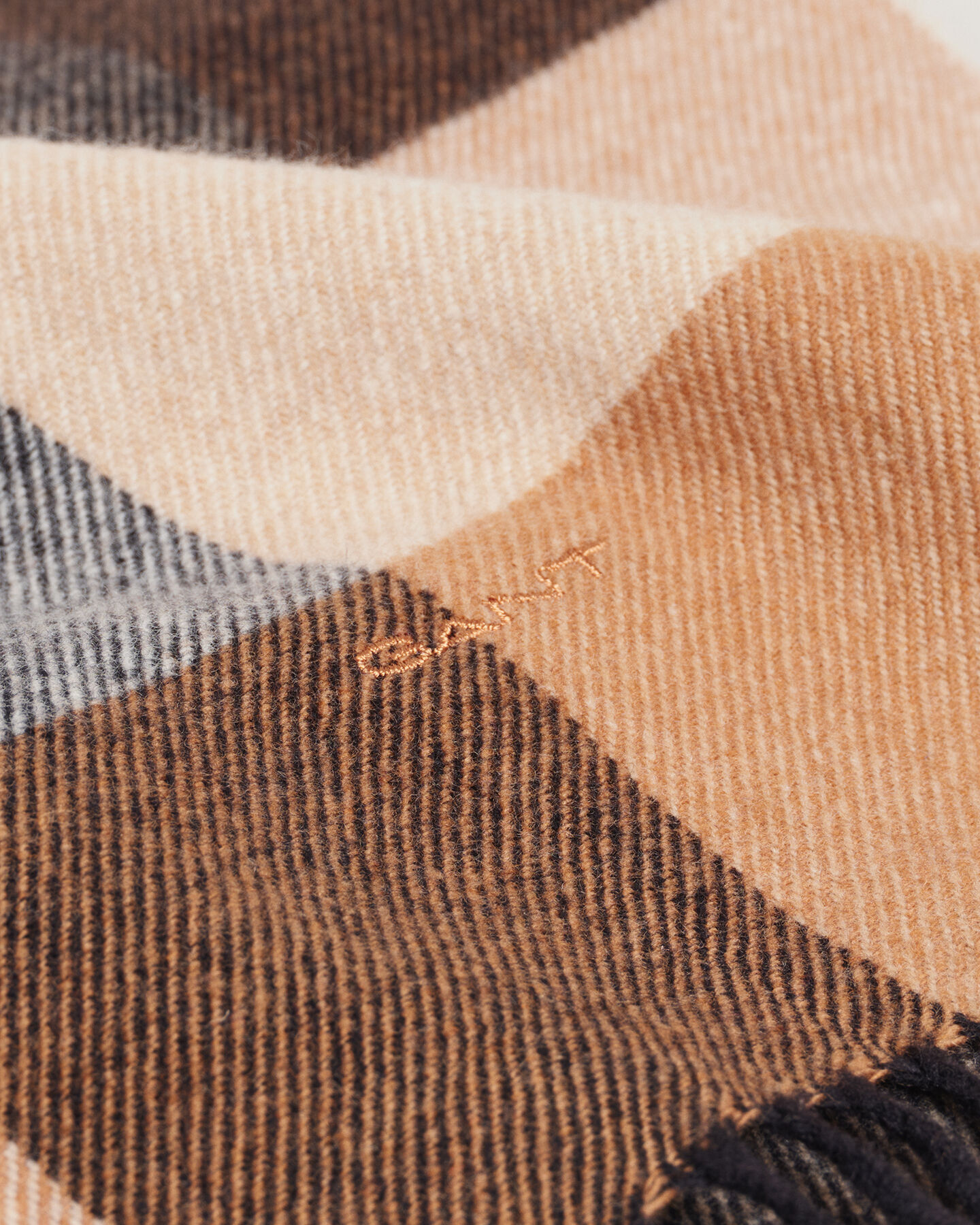 Sciarpa a quadri multicolore