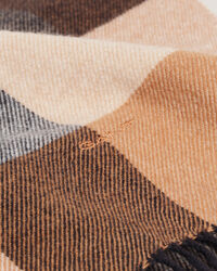 Sciarpa a quadri multicolore