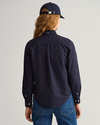 Camicia Oxford tinta in capo regular fit