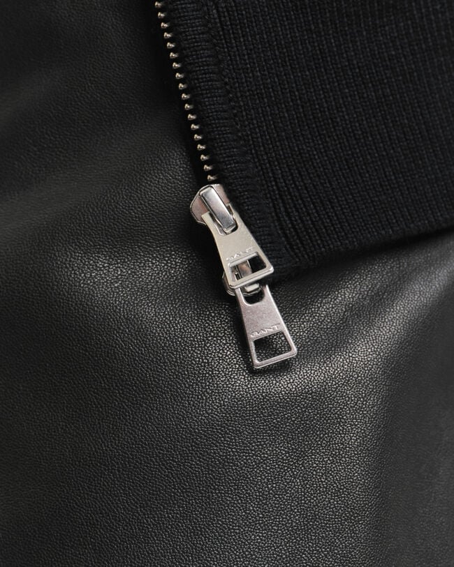 Cardigan con zip in cotone testurizzato