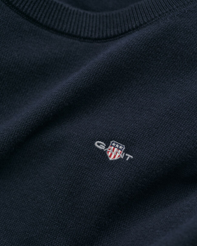 Maglia girocollo in cotone Classic Shield Teens