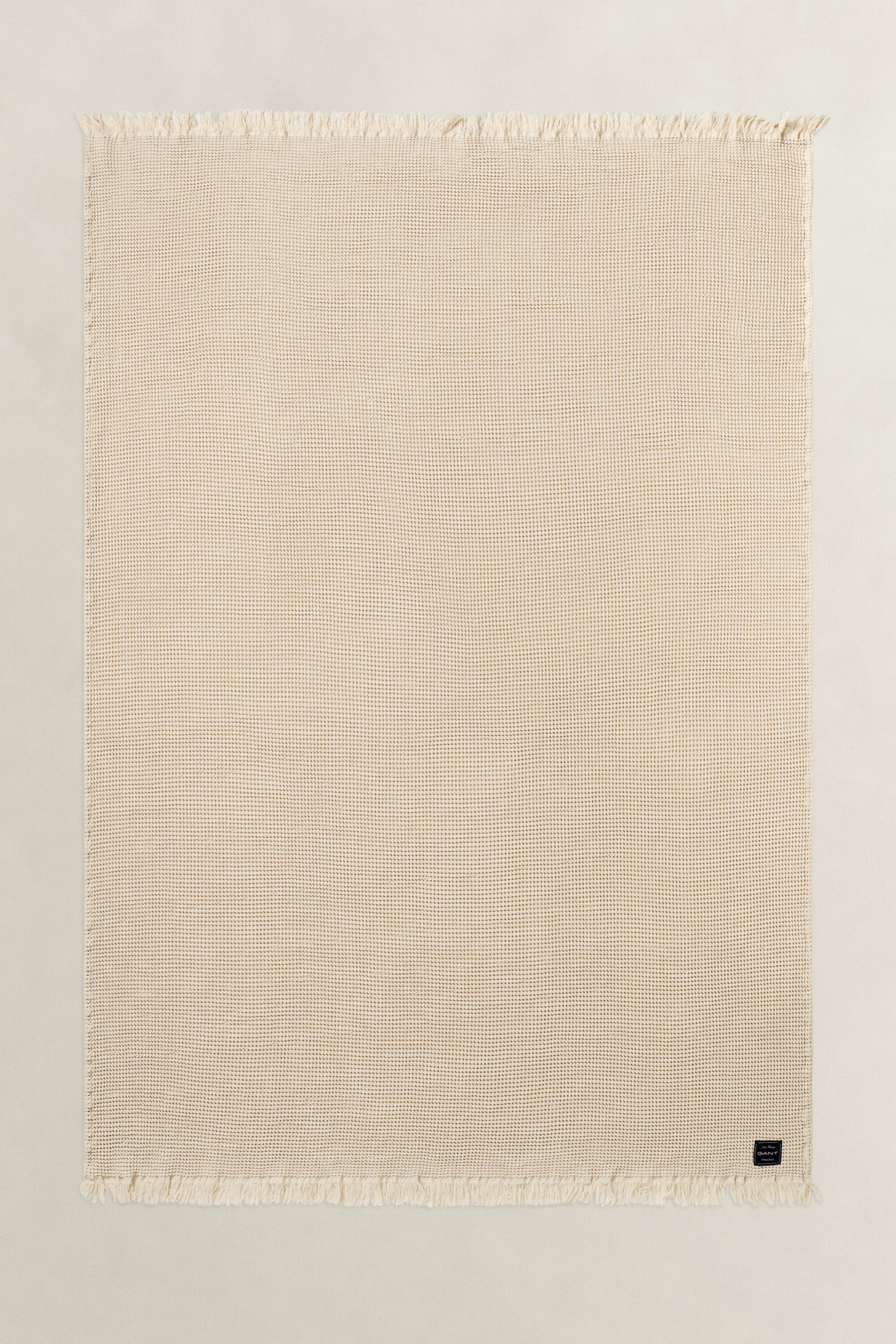 Coperta in cotone testurizzato a nido d'ape
