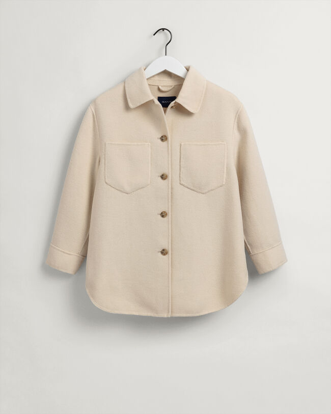 Giacca-camicia cucita a mano