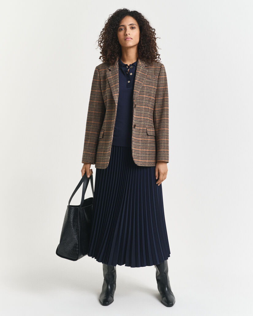 Polo a maniche lunghe con bottoni e senza cuciture