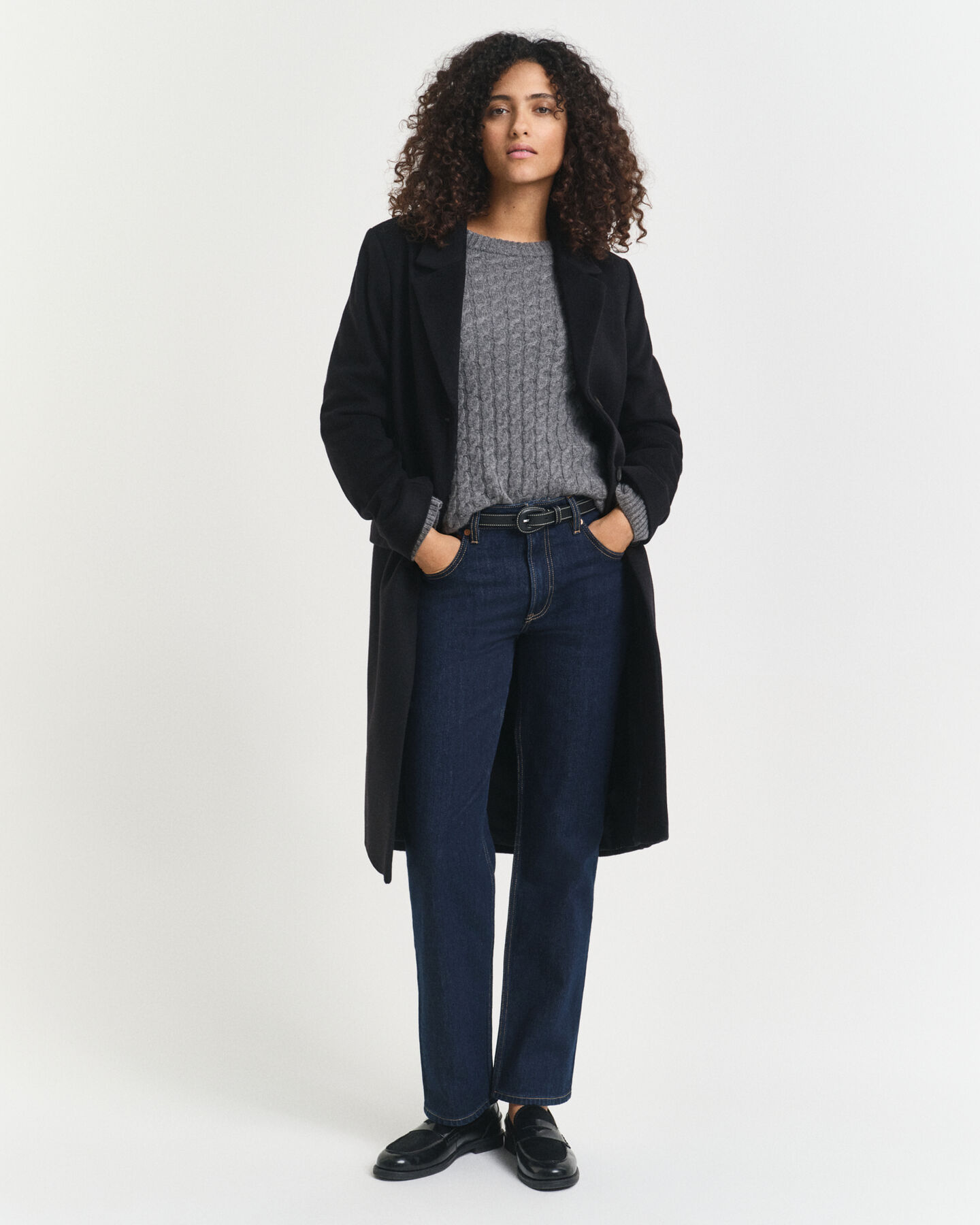 Jeans elasticizzati con gamba dritta