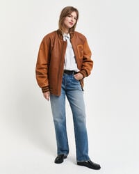 GANT Varsity Jacket in pelle