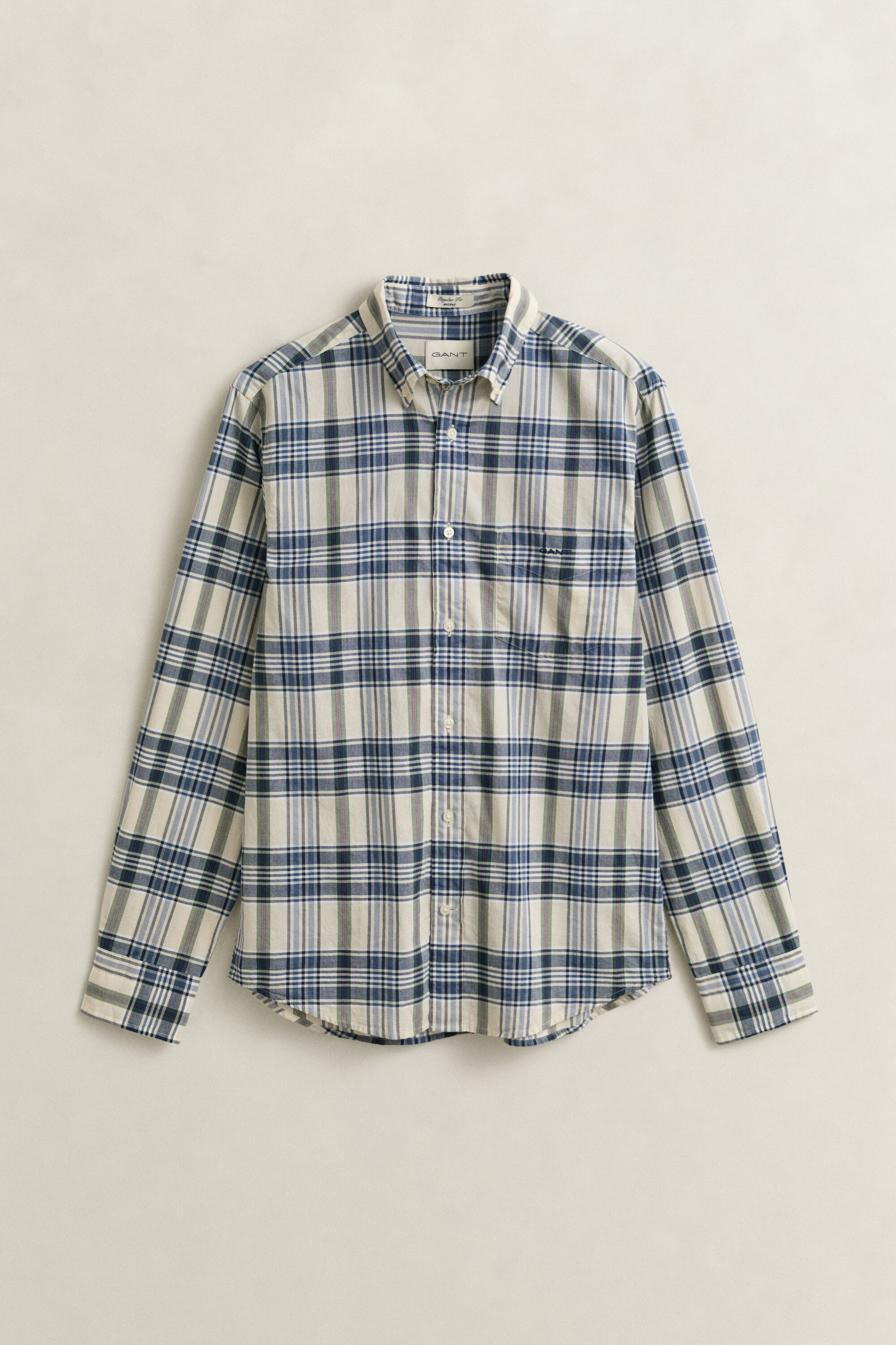 Camicia a quadri Madras