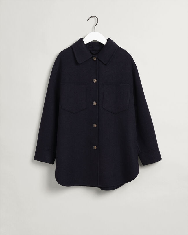 Giacca-camicia cucita a mano