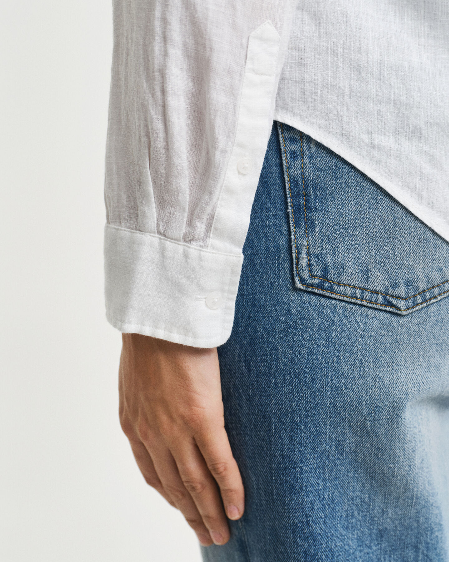 Camicia di lino regular fit