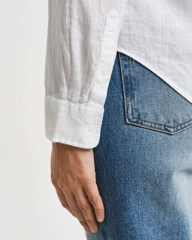 Camicia di lino regular fit