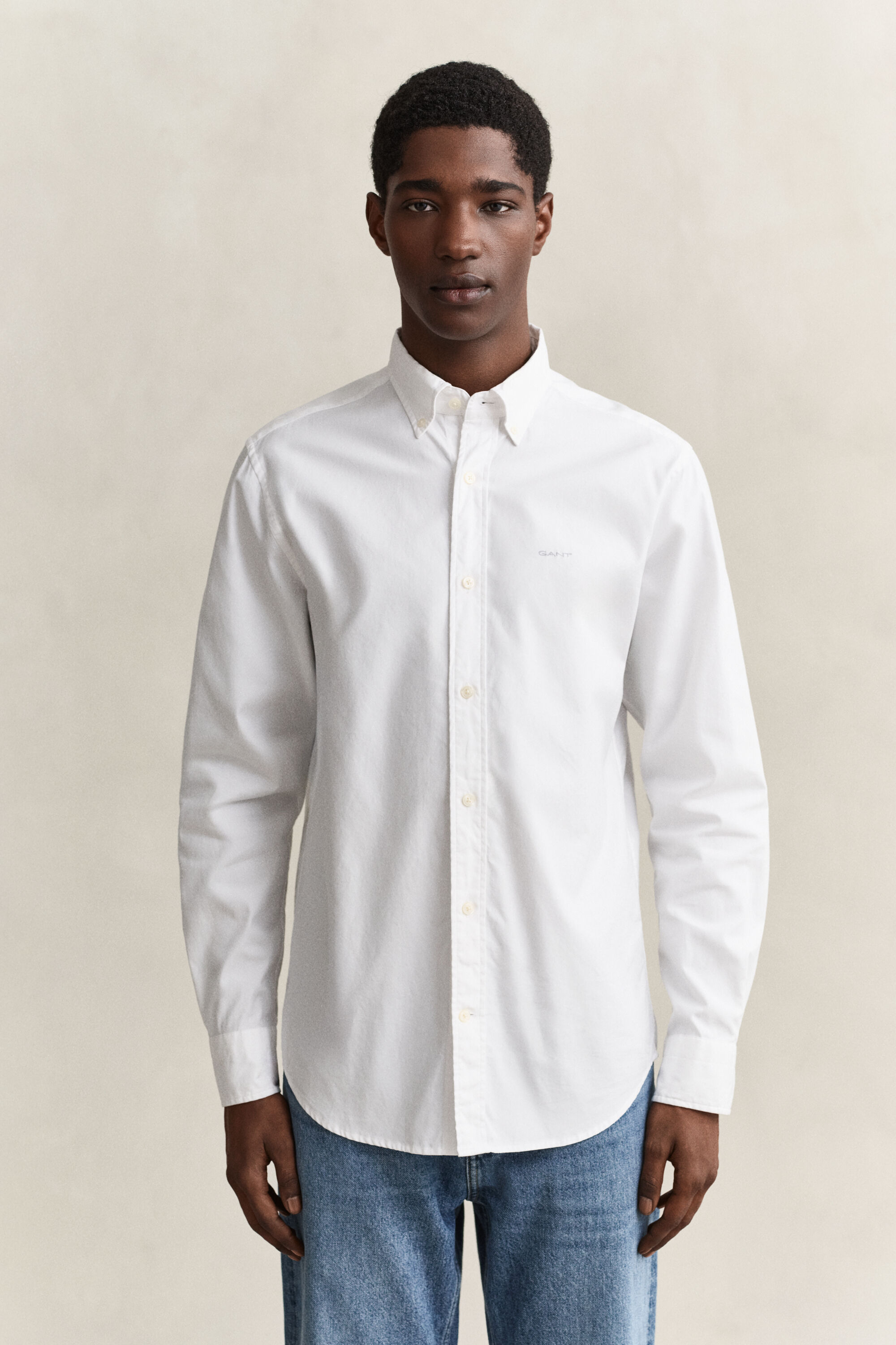 Camicia Oxford pinpoint regular fit