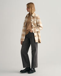 Camicia giacca a quadri relaxed fit