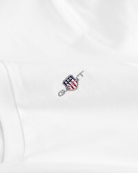 T-shirt Shield con scollo a V