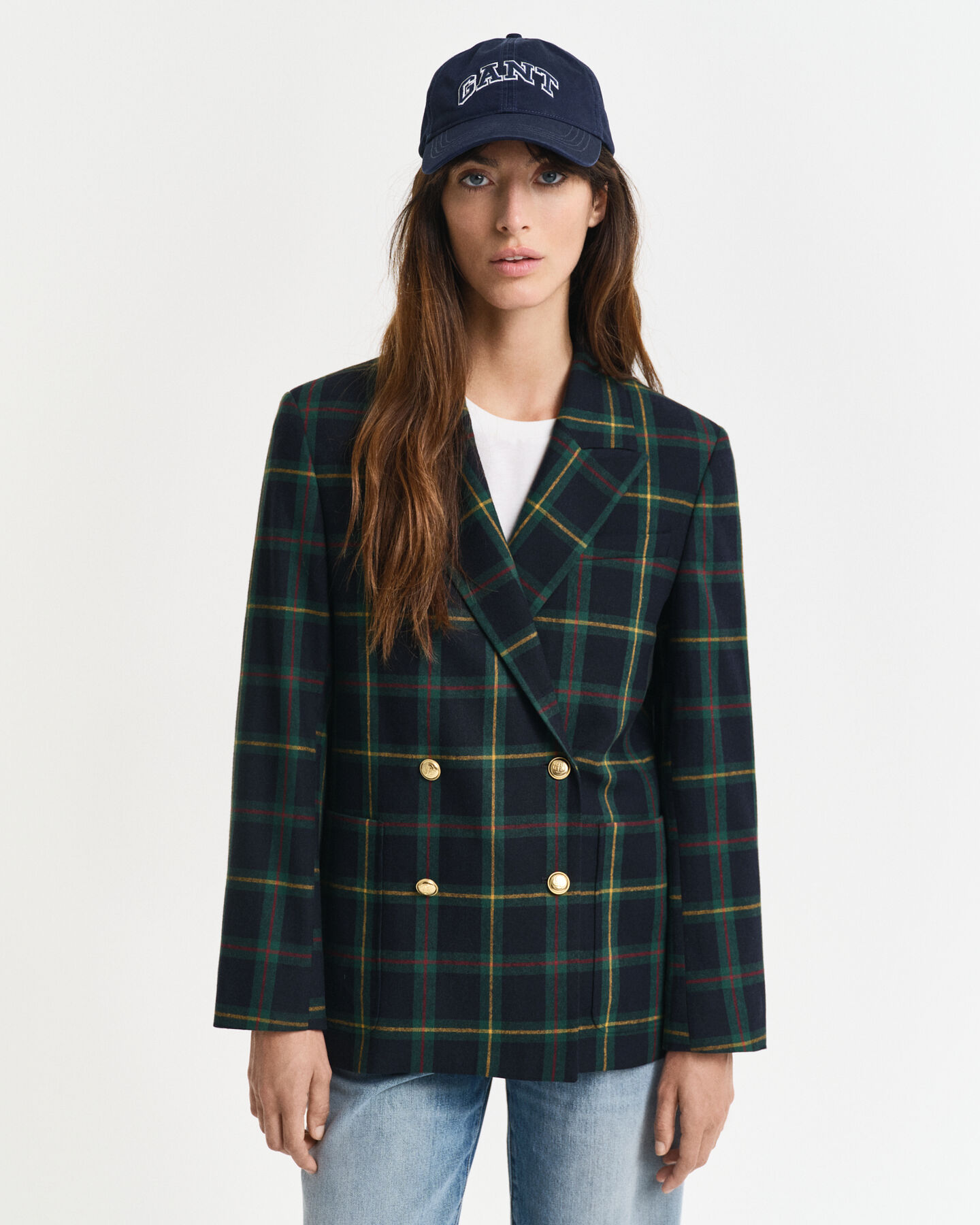 Blazer per abito a quadri regular fit