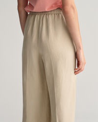 Pantaloni Pull-on in misto lino relaxed fit