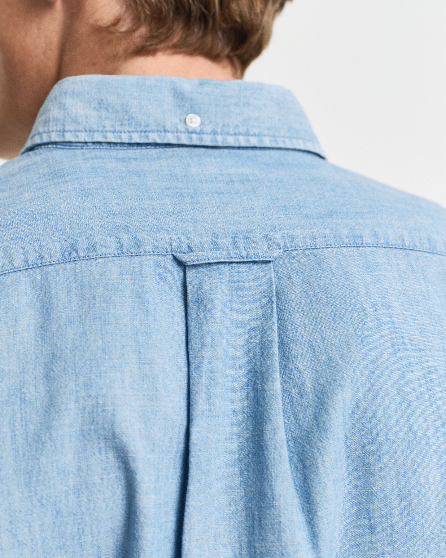 Camicia in chambray regular fit