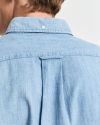 Camicia in chambray regular fit