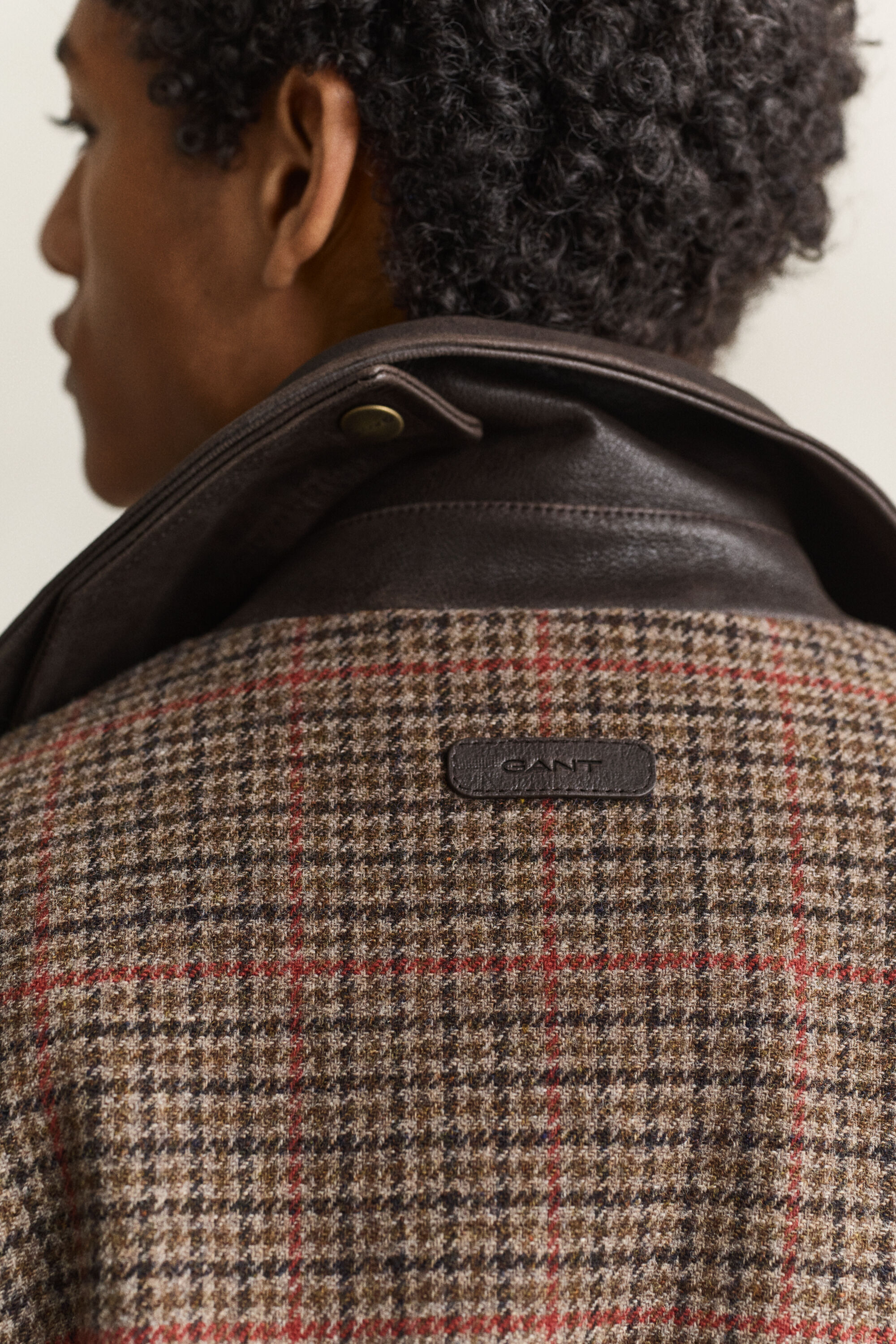 Giacca Decker in tweed britannico