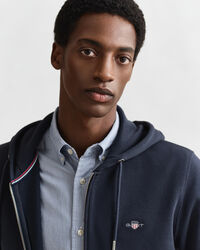 Felpa con cappuccio Shield con zip