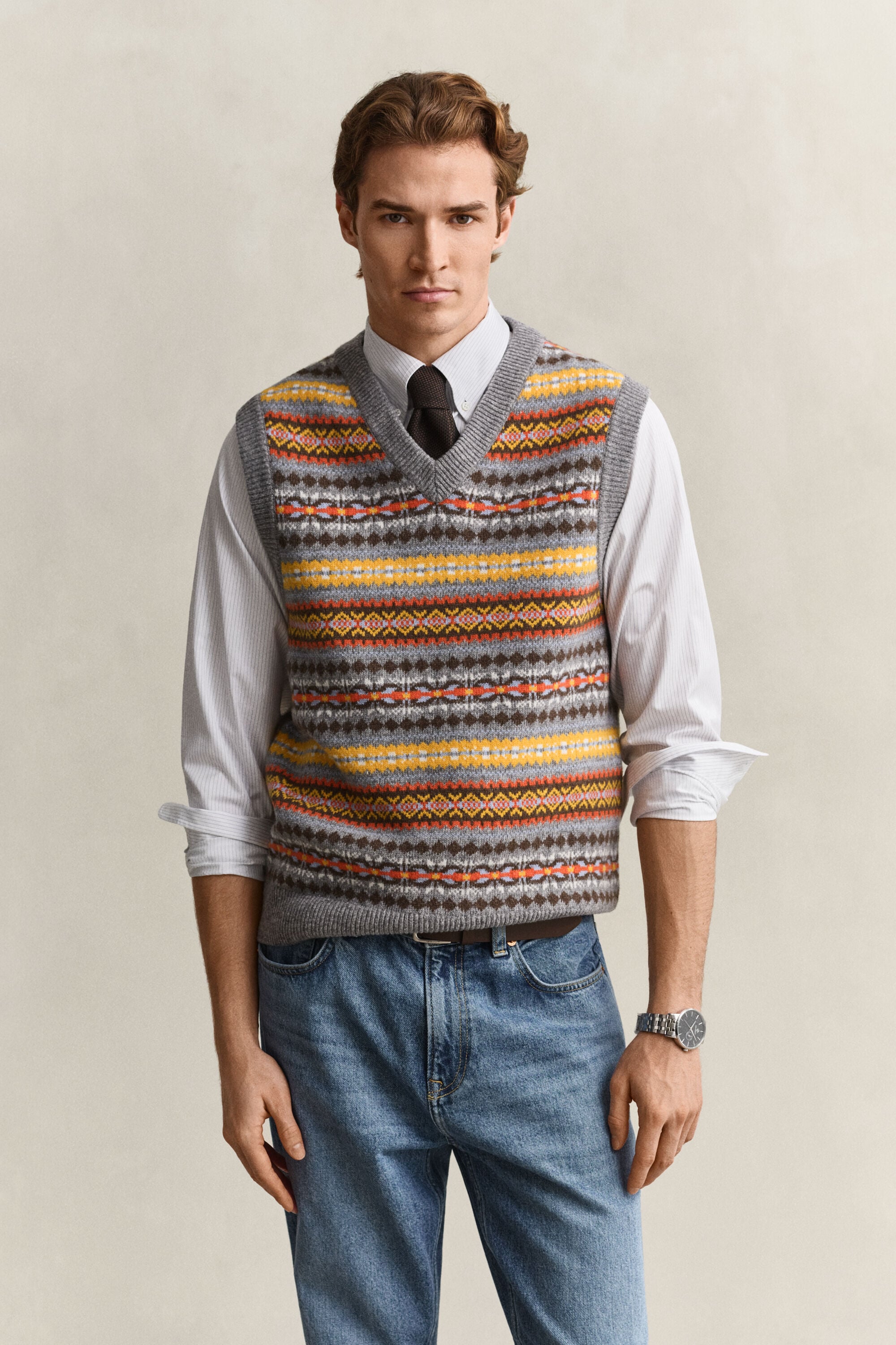 Gilet Fair Isle