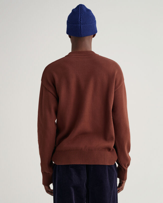 Maglia girocollo in cotone Supima