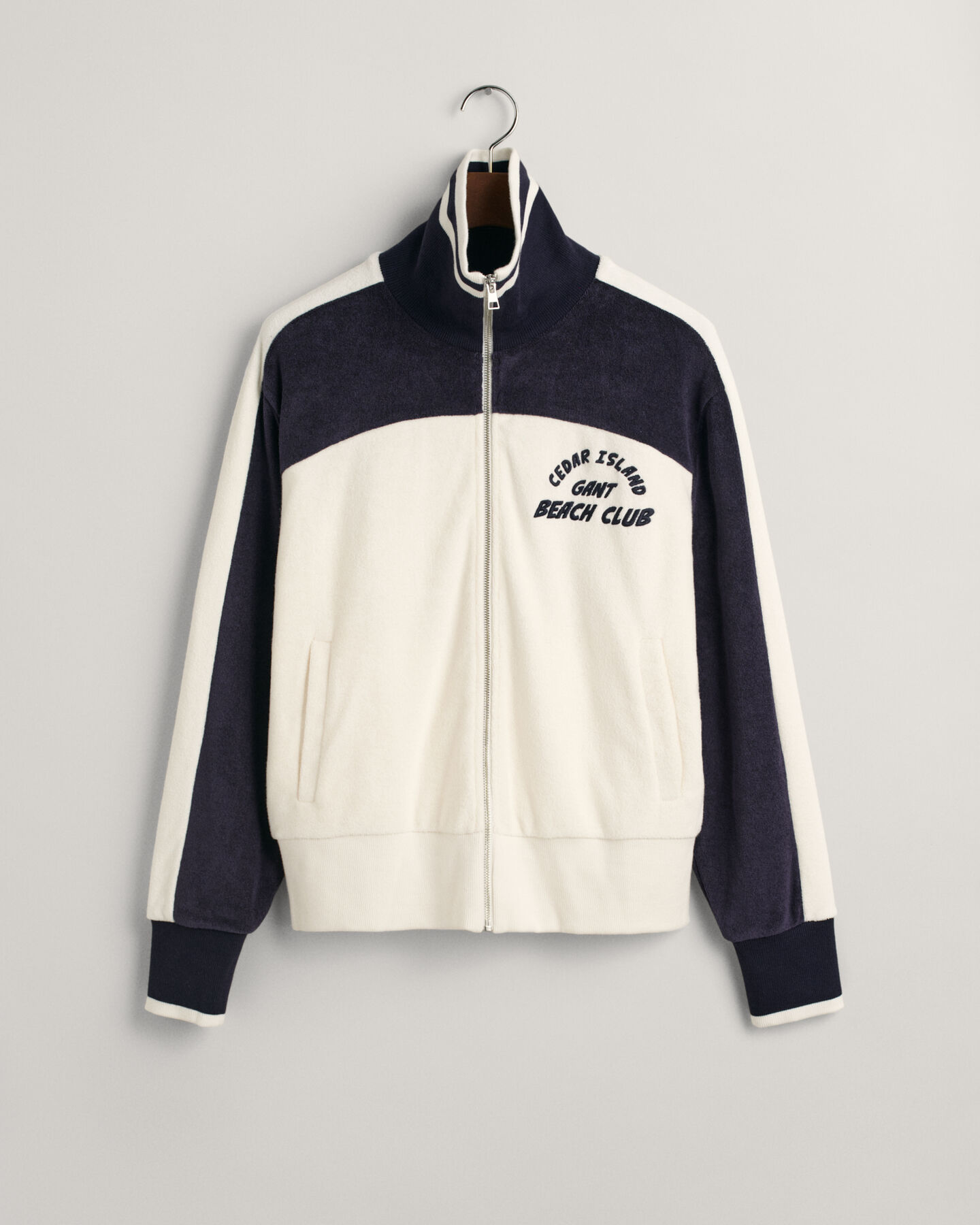 Giacca con zip Terry Cloth