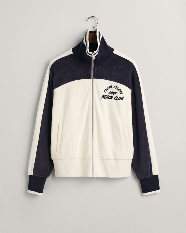 Giacca con zip Terry Cloth