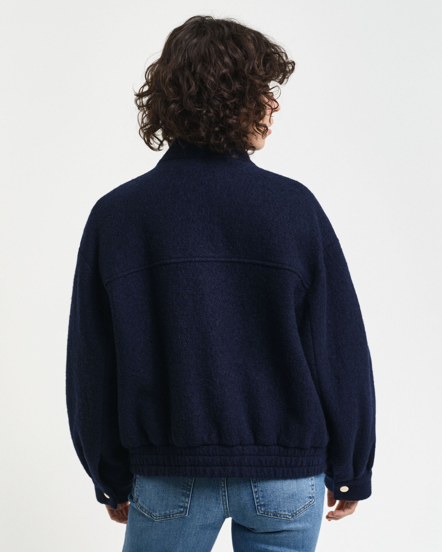 Giacca Harrington in lana