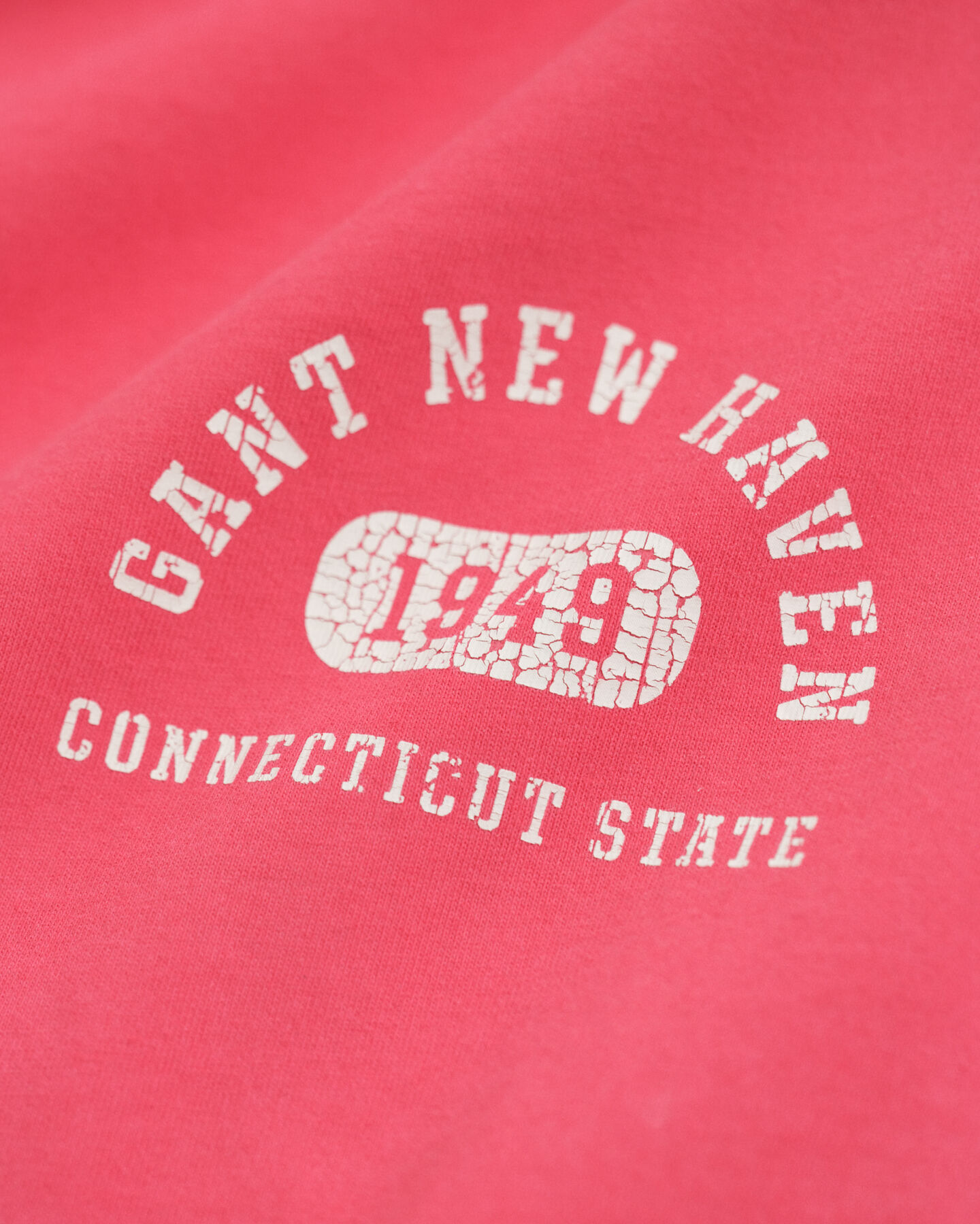 T-shirt effetto vissuto con stampa Varsity