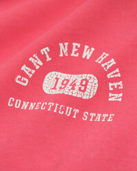 T-shirt effetto vissuto con stampa Varsity