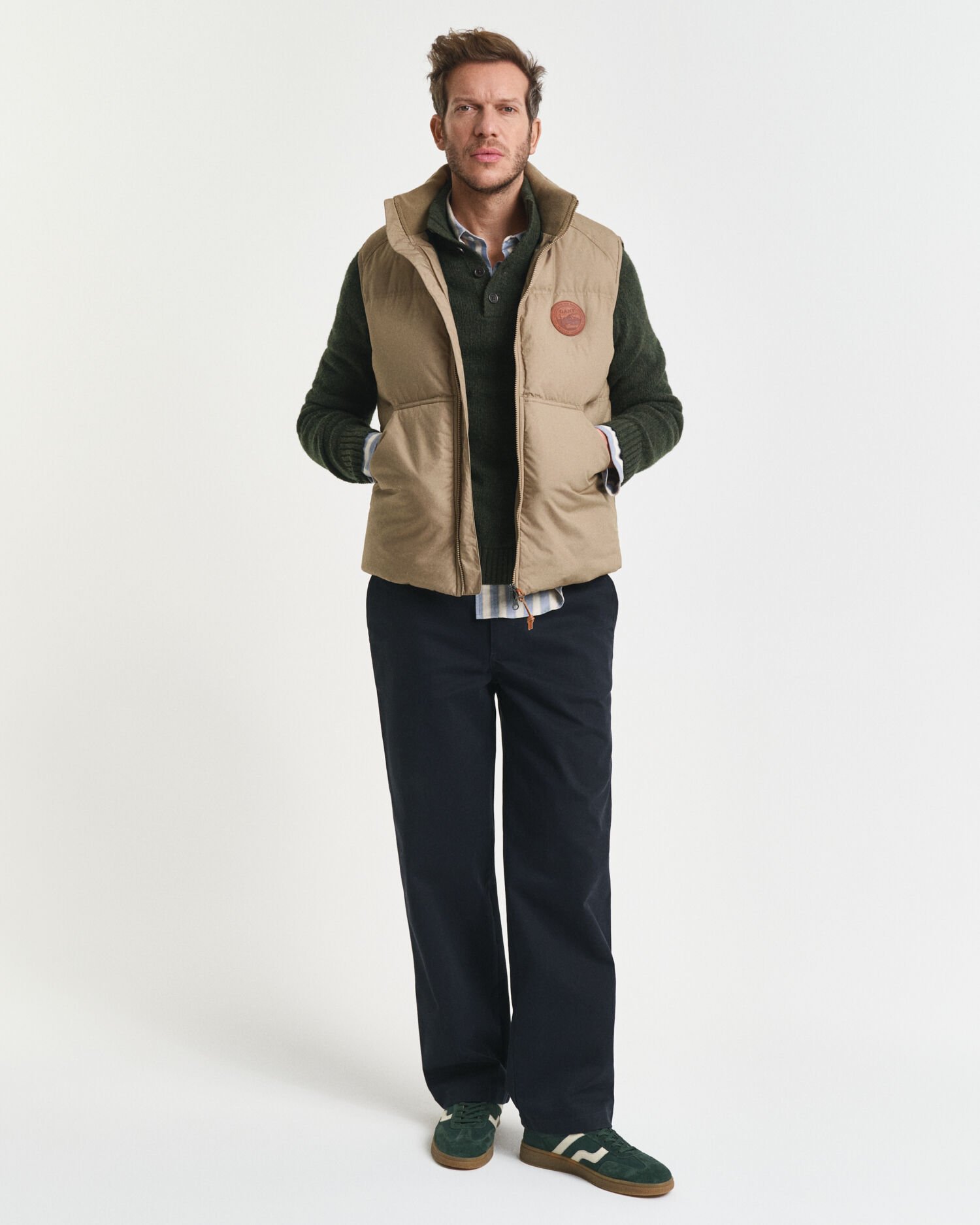 Maglia Nepps in misto lana con abbottonatura parziale