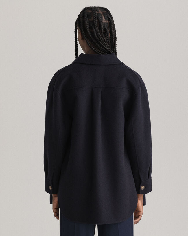 Giacca-camicia cucita a mano