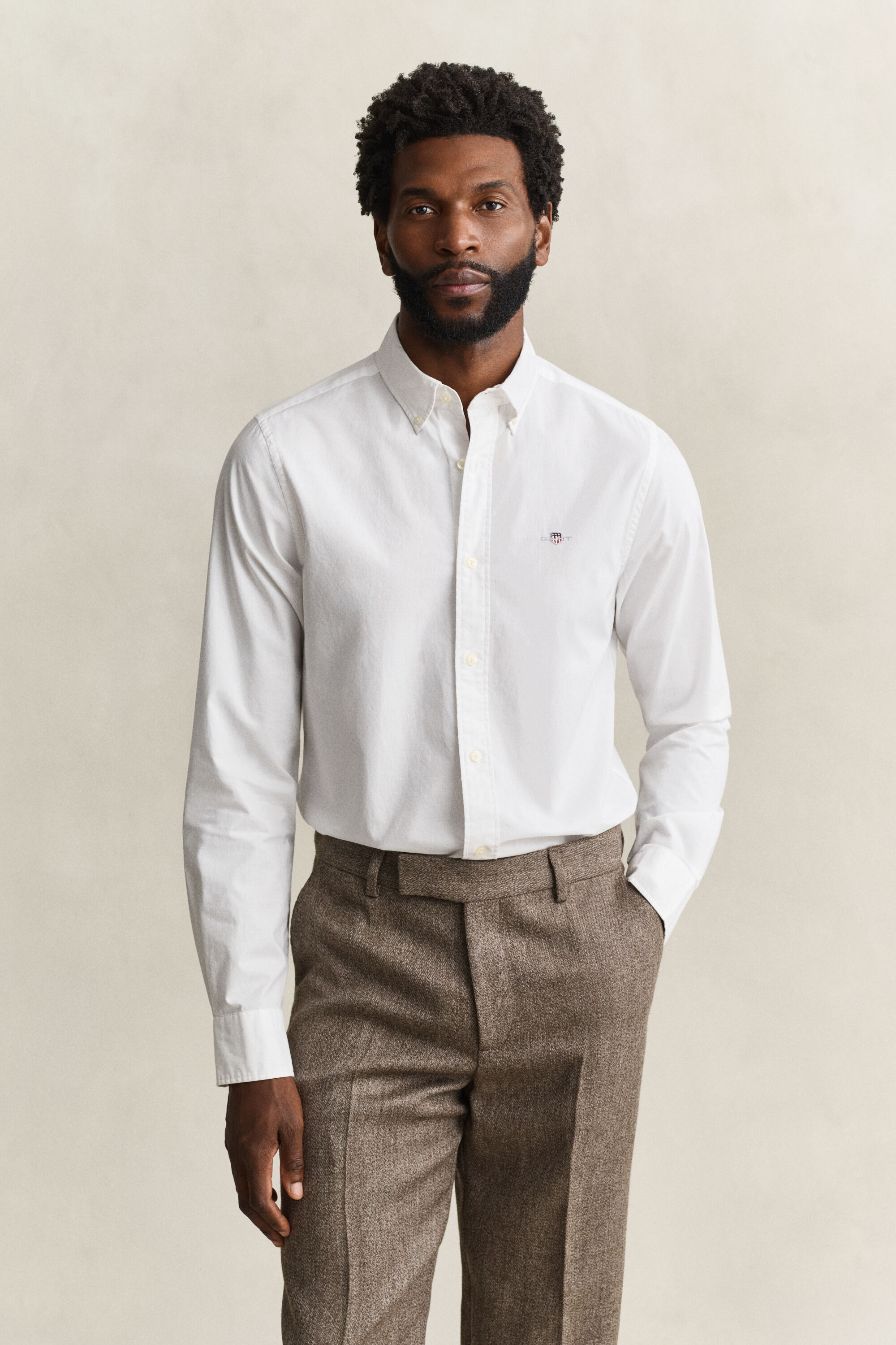 Camicia in popeline Classic slim