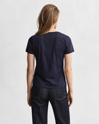 T-shirt Shield con scollo a V