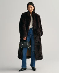 Cappotto lungo in montone