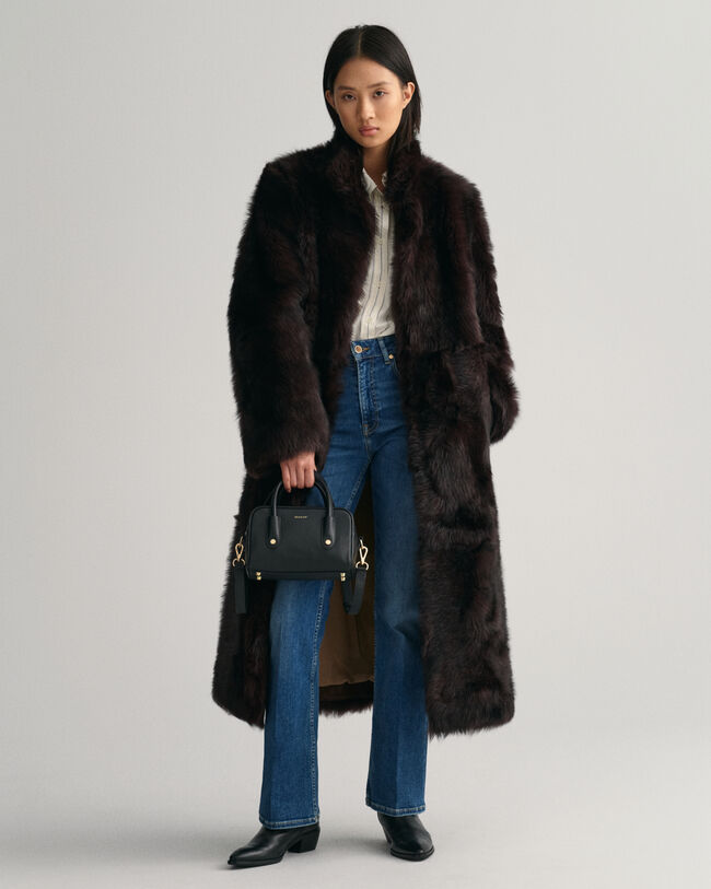 Cappotto lungo in montone