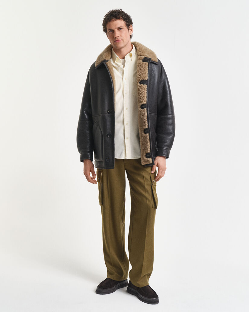 Camicia di twill in capo regular fit