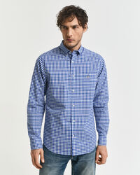 Camicia classica in popeline percalle regular fit