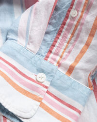 Camicia a righe assortite oversize