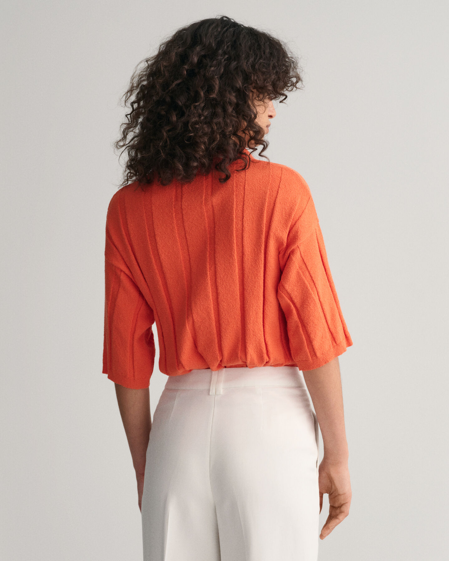 Maglia a polo Terry Cloth a coste