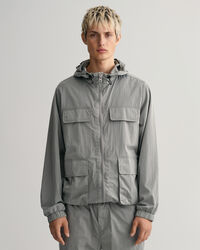 Giacca con cappuccio a 4 tasche