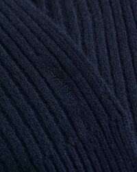 Sciarpa in lana fine lavorata a maglia